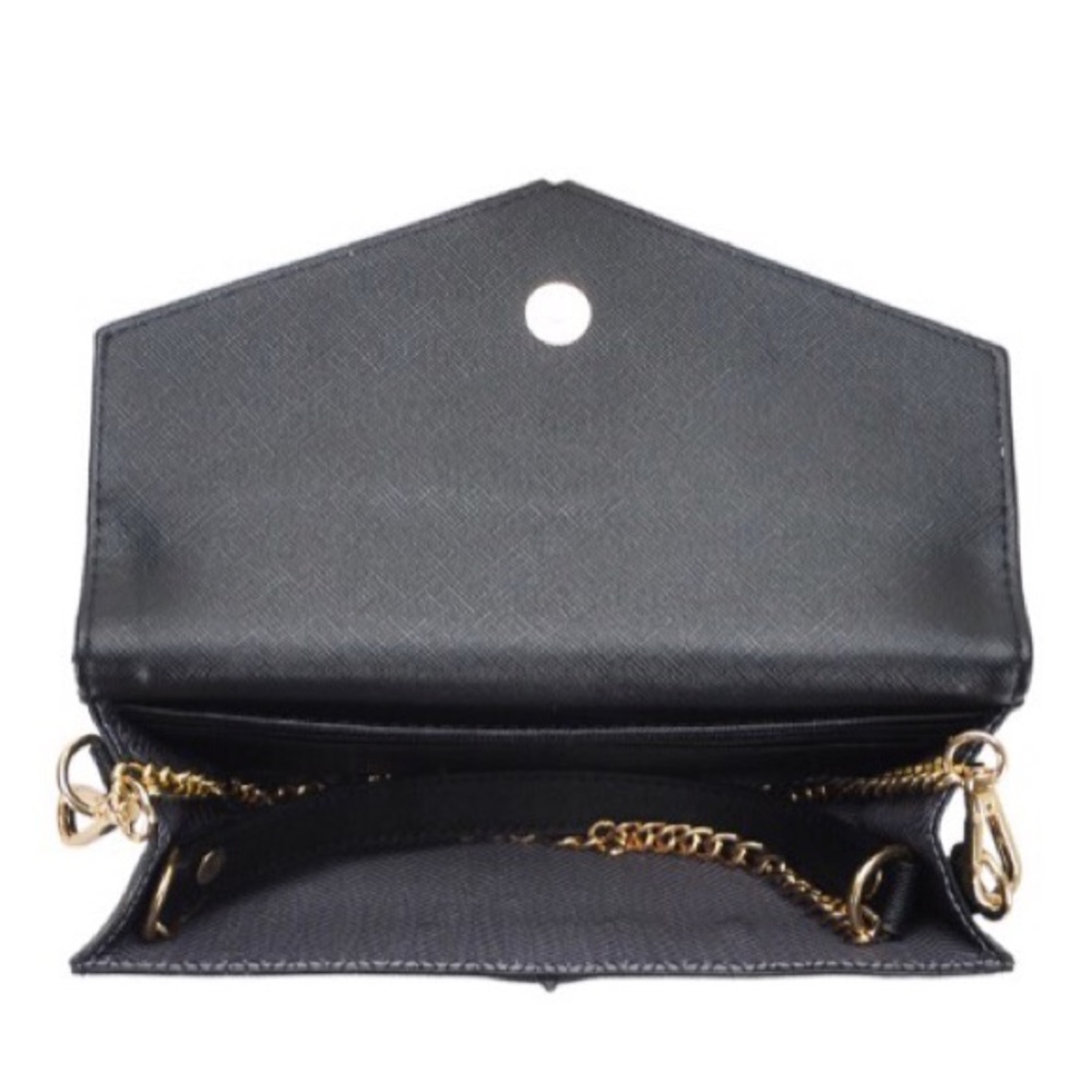 SALE Black Envelope Crossbody - Picture 4 of 4